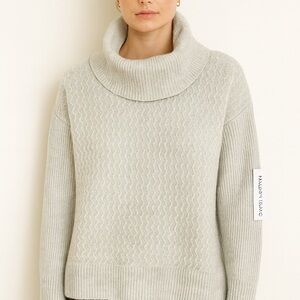 Cozy Gray Knit Sweater